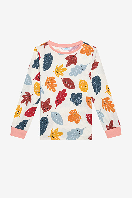 Girls Squirrel 2in1 Multi Colour PJ Set - 3