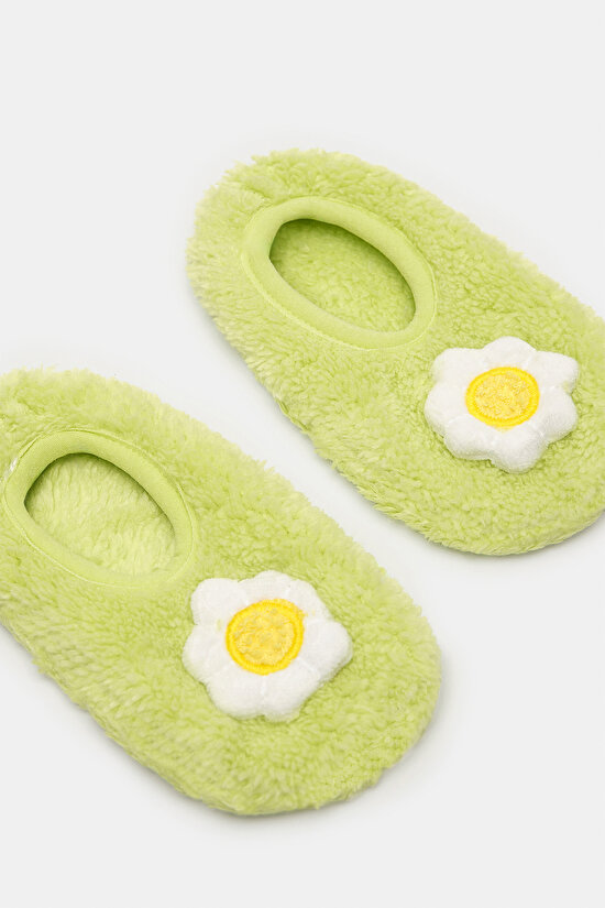 Girls Daisy Light Green Liner - 3