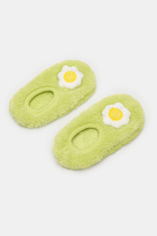 Girls Daisy Light Green Liner - 4