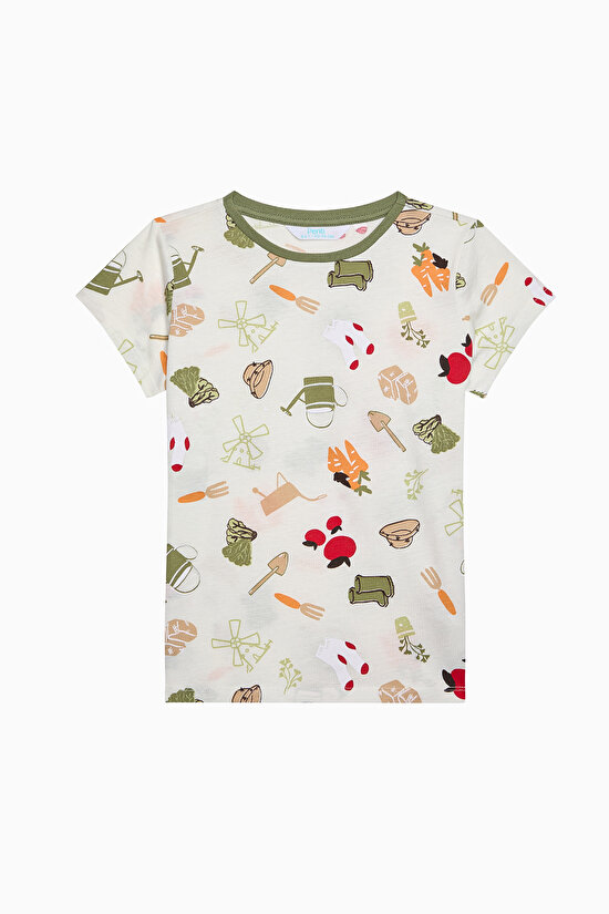 Erkek Çocuk Market Pamuklu Çok Renkli 2li Pijama Takımı - 6