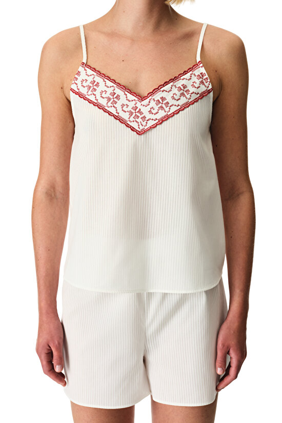 Magnifique Şortlu Pamuklu Pijama Takımı - 3