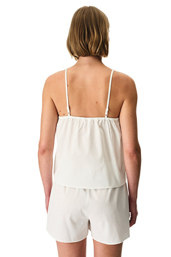 Magnifique Şortlu Pamuklu Pijama Takımı - 4