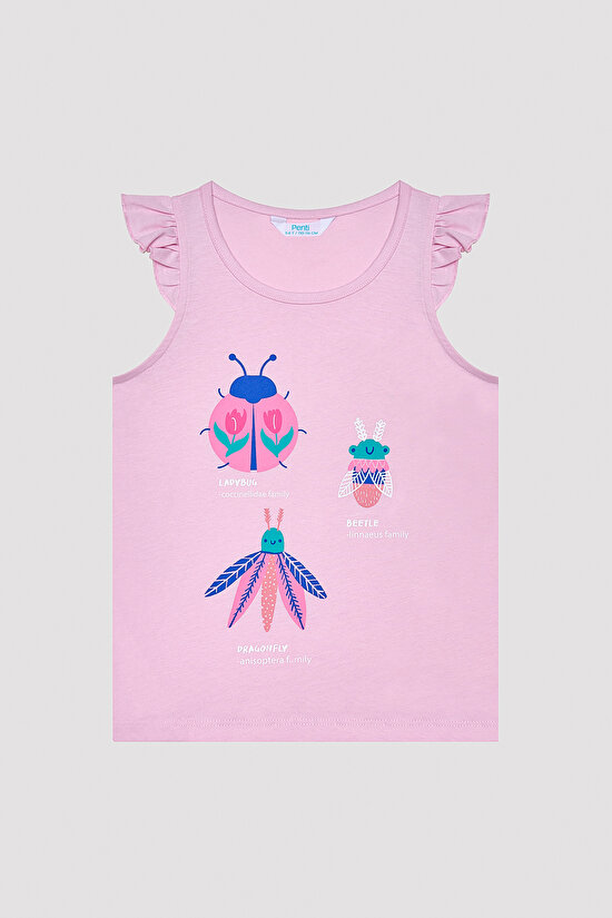 Kız Çocuk Beetle 2li Pijama Takımı - 6