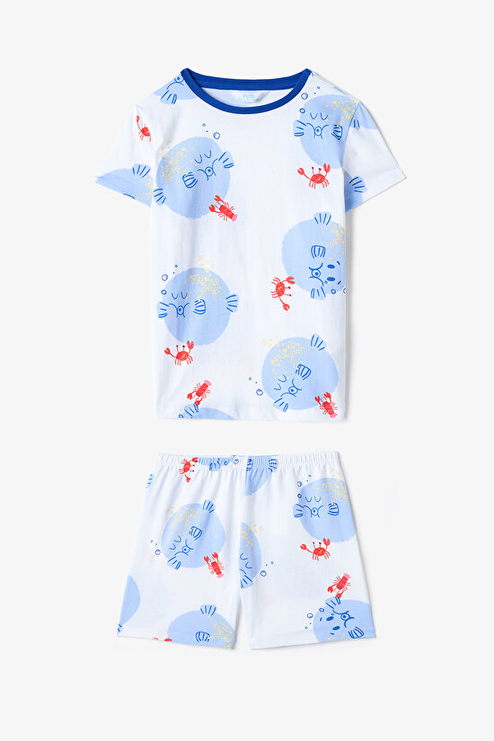 Boys Pufferfish 2in1 PJ Set - 5