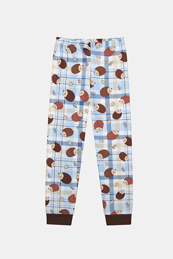 Pamuklu Erkek Çocuk Hedgedog 2li Çok Renkli Pijama Takımı Pamuklu Erkek Çocuk Hedgedog 2li Çok Renkli Pijama Takımı - 7