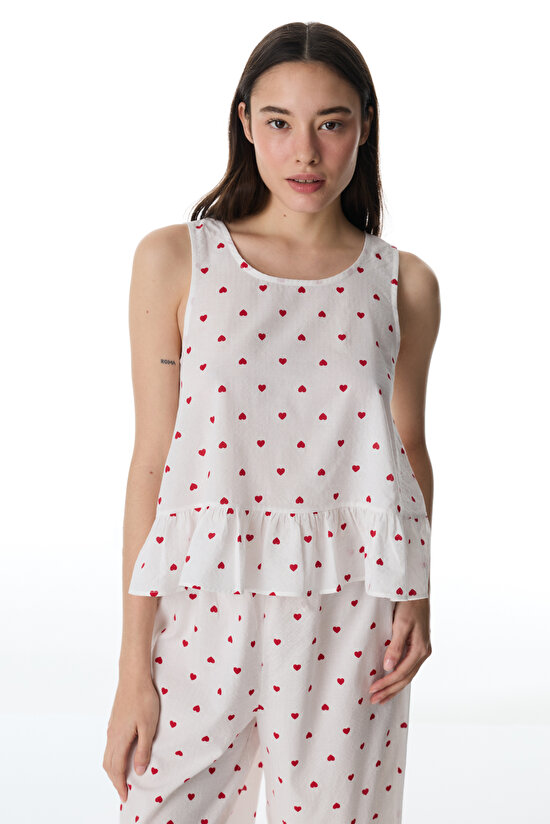 RED HEARTS ATLET, L, B32 KIRIK BEYAZ