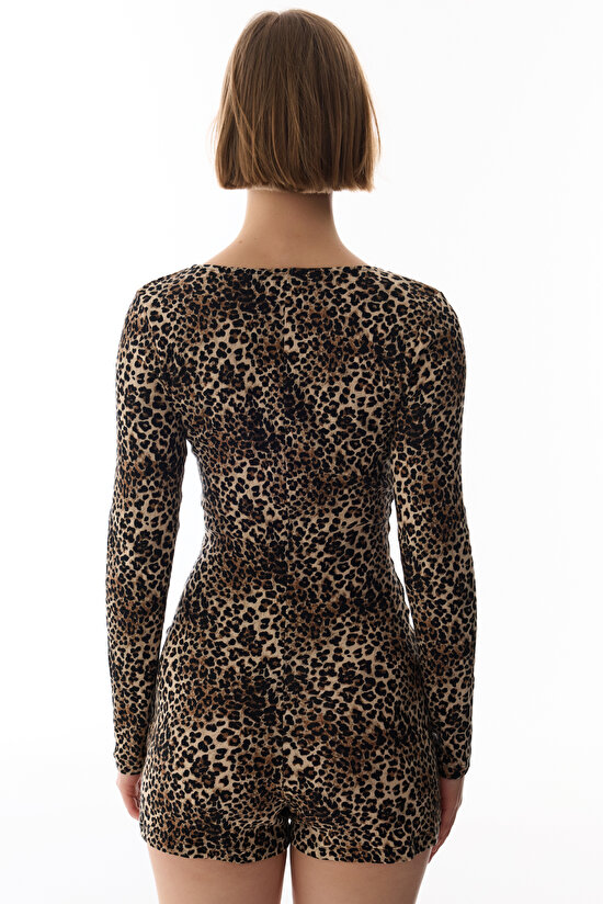 Leopard Pointel Overalls - 5