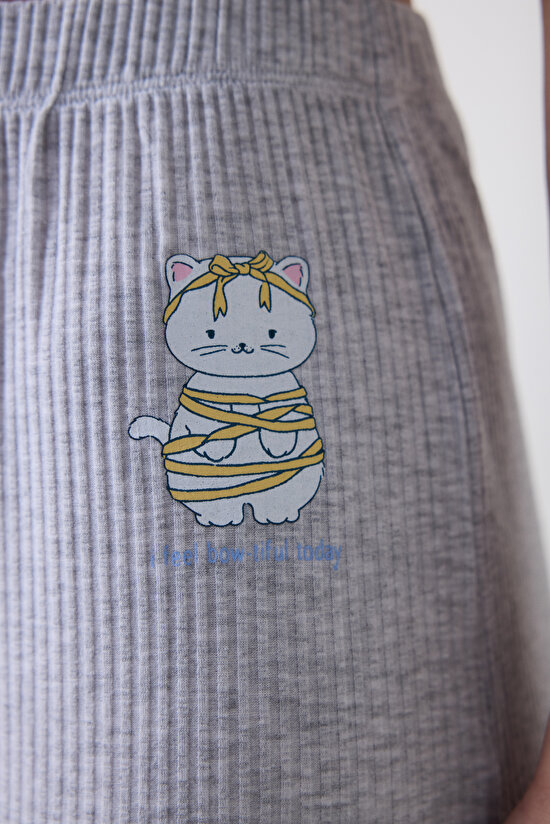 Bowtiful Pantolon Pijama Altı - 4