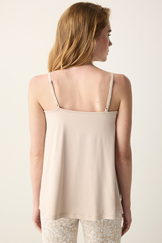 Mama Solid Atlet Pijama Üstü - 4