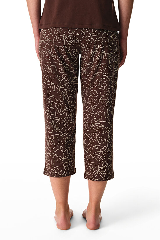 Extraordinaire Pamuklu Kapri Pijama Takımı - 6