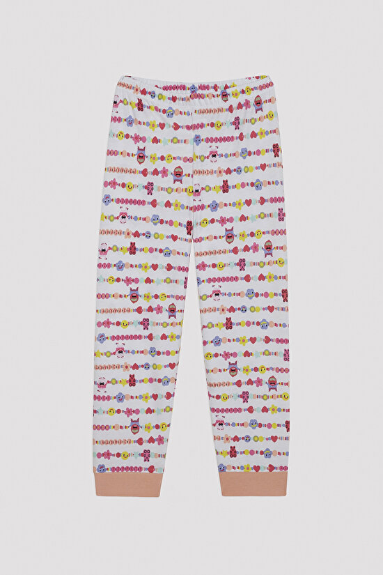 Kız Çocuk Pijama Party LS 2'li Pijama Takımı - 4
