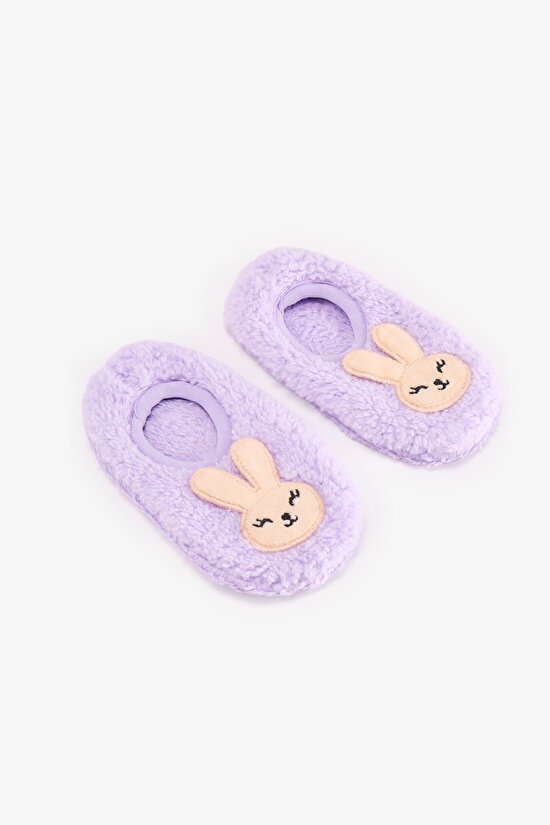 Kız Çocuk Lila Rabbit Tavşan Desenli Çetik - 3