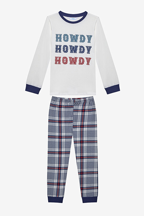 Erkek Çocuk Howdy Pamuklu 2li Çok Renkli Pijama Takımı - 3
