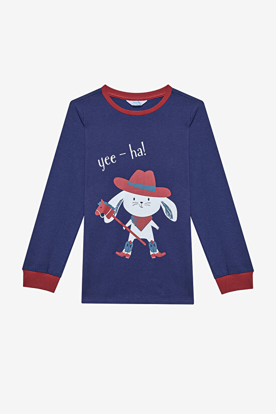 Erkek Çocuk Howdy Pamuklu 2li Çok Renkli Pijama Takımı - 4