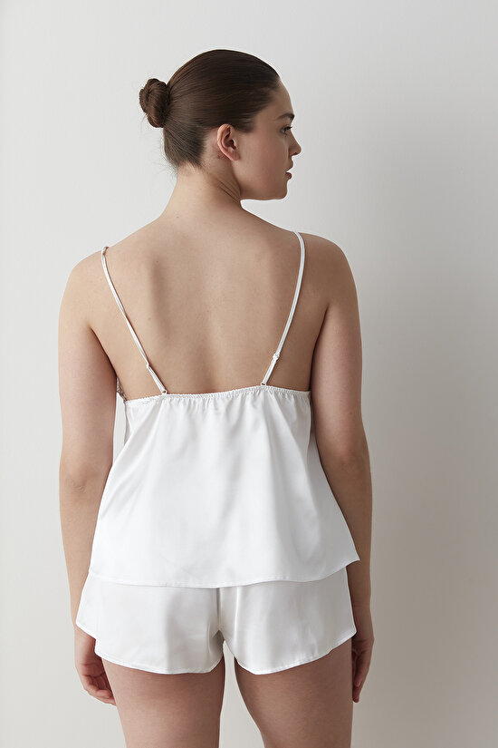 Bridal Glamorous Atlet Pijama Üstü - 6