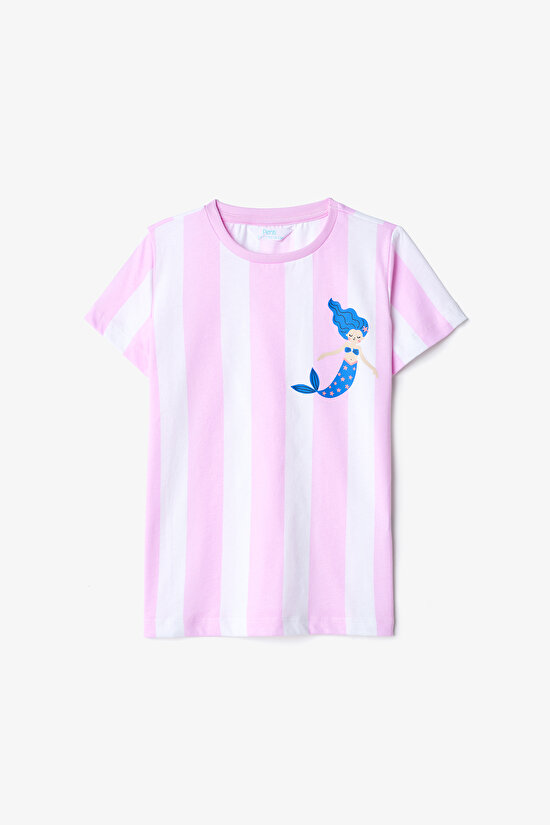 Girls Shells 2in1 Multi Colour PJ Set - 6