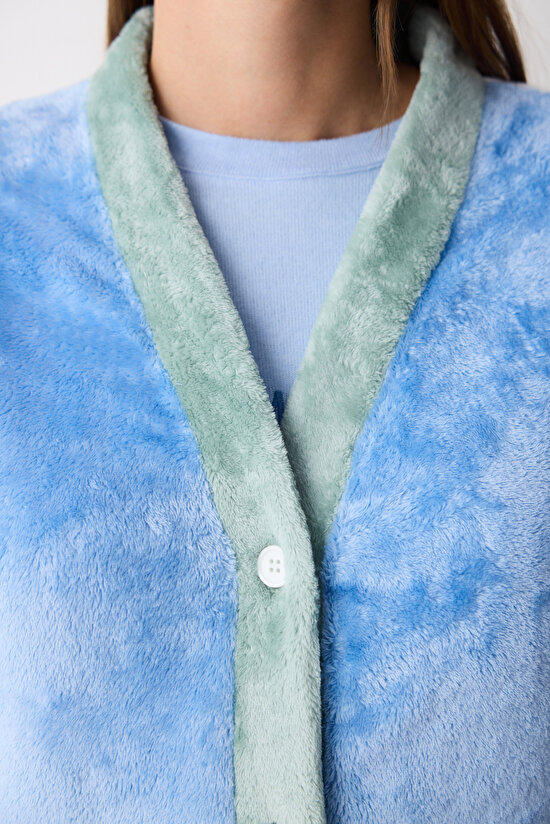 Chloe Soft Çok Renkli Sabahlık - 3