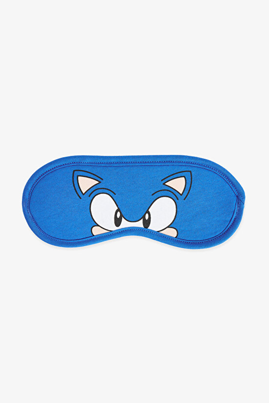 Mavi Erkek Çocuk Sonic Uyku Gözlüğü - 1