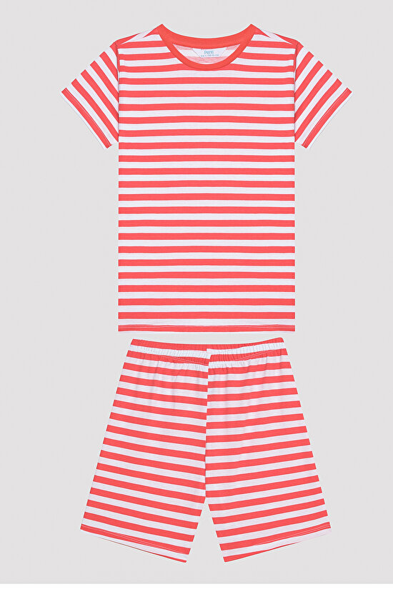 Unisex Çocuk Nice Day Çok Renkli 2li Pijama Takımı - 2