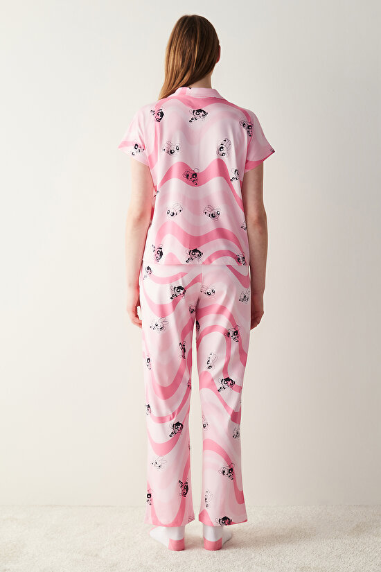Pink Shirt Pant PJ Set - Powerpuff Girls Collection - 6