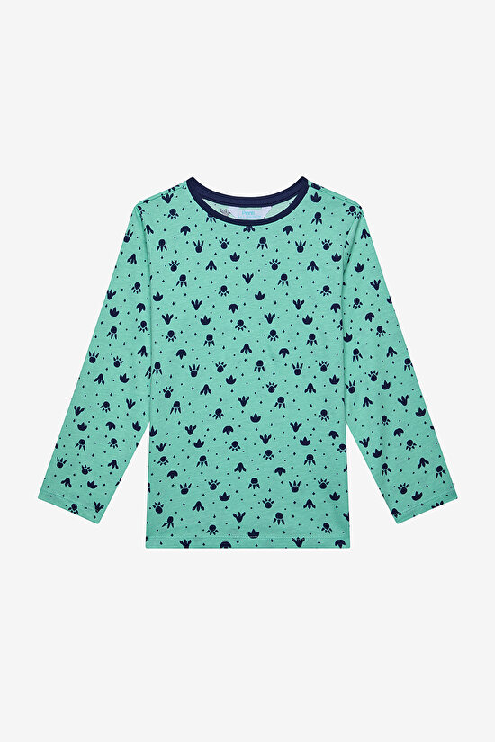 Erkek Çocuk Steps 2li Pamuklu Çok Renkli ijama Takımı - 6