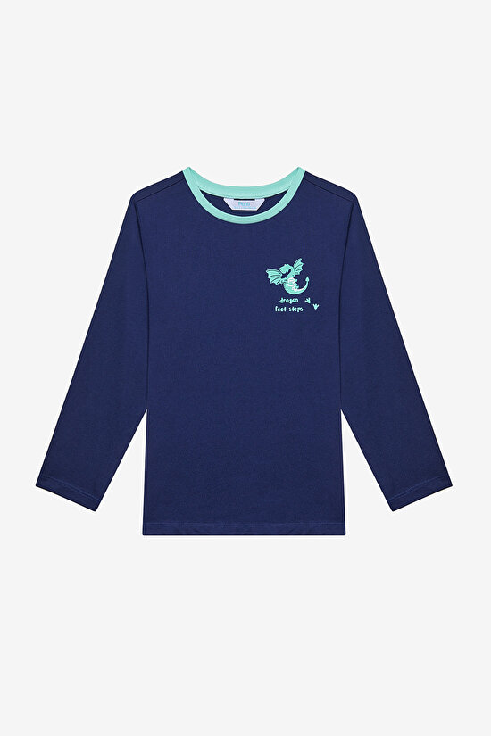 Erkek Çocuk Steps 2li Pamuklu Çok Renkli ijama Takımı - 8