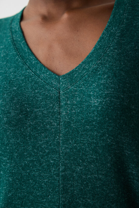 Winter Wishes Dark Green Pant PJ Set - 3