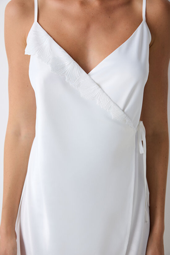 Bridal Aura Satin Night Dress - 9