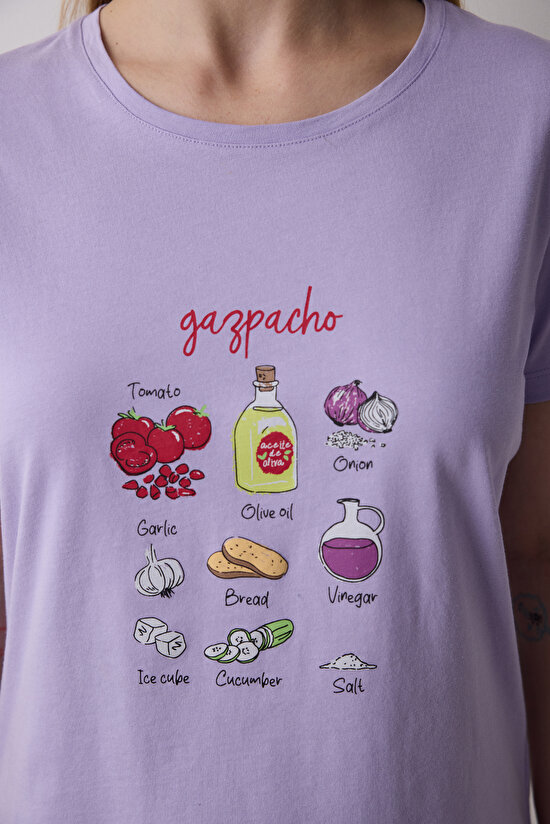 Gazpacho Lila Pantolon Pijama Takımı - 3