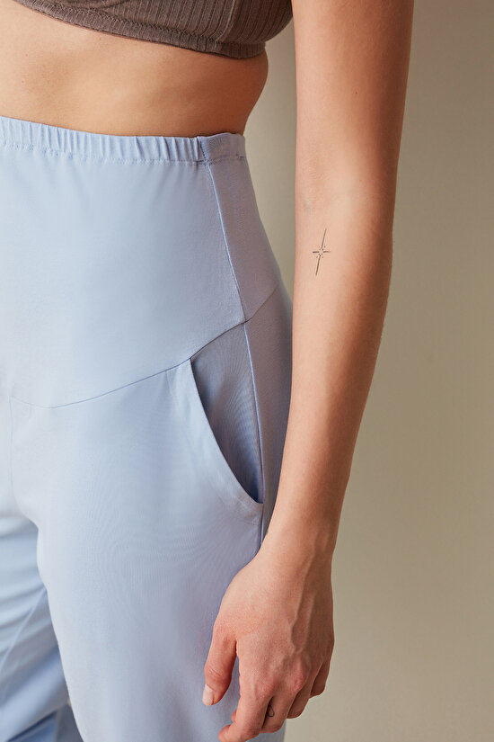 Penti Mama Ocean Blue Pantolon Pijama Altı - 4