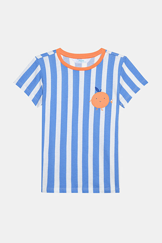 Erkek Çocuk Orange 2li Pijama Takımı - 6