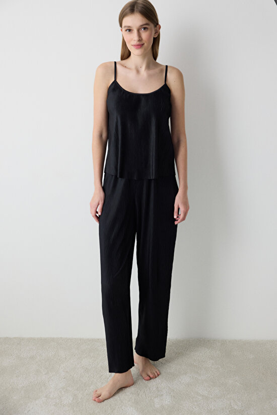 Fleur Siyah Pantolon Pijama Altı - Penti Loves Paris Koleksiyonu - 3