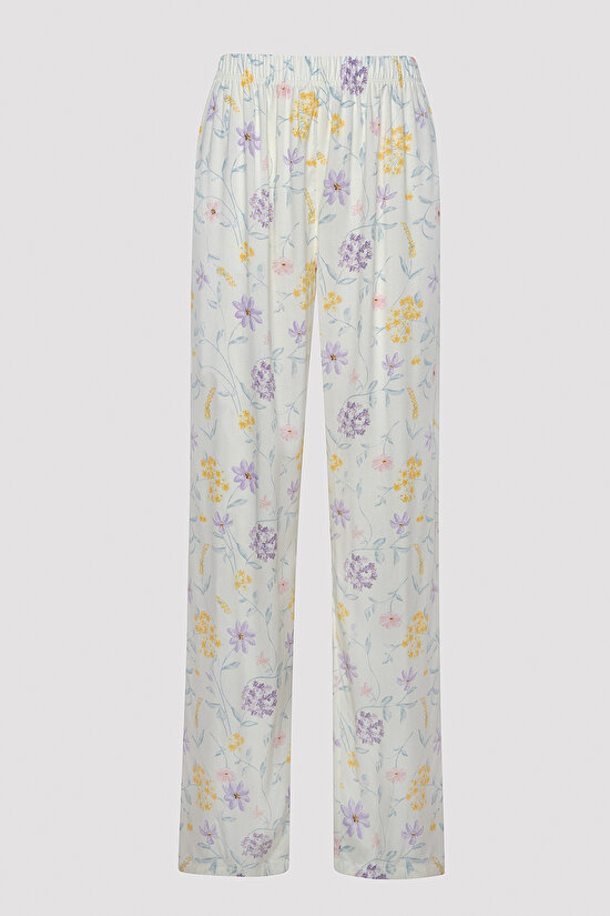 Spring Dream Beyaz Pantolon Pijama Altı - 4