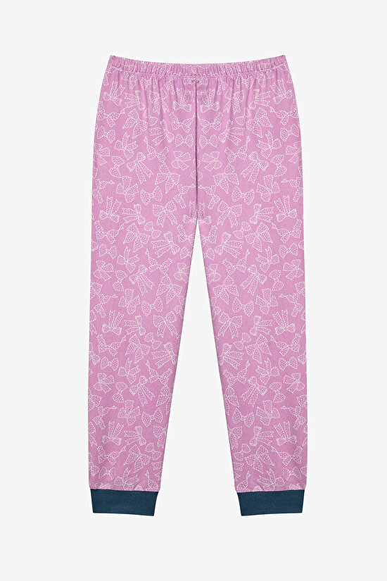 Girls Relax Time  Lilac PJ Set - 3