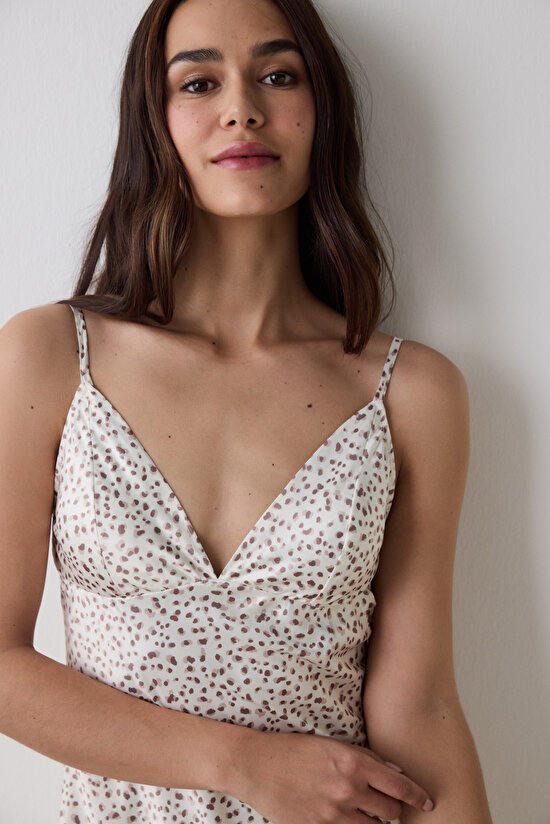 Lilah Saten Gecelik - 3