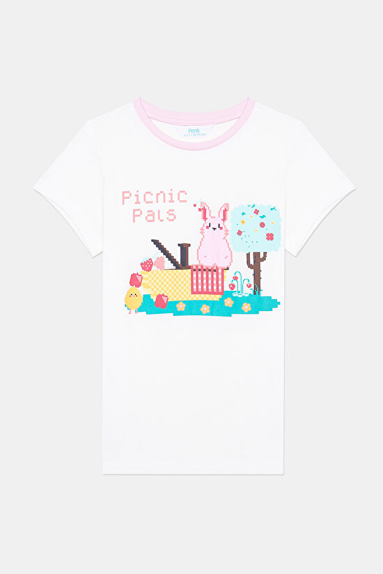 Kız Çocuk Picnic Pals 2li Pijama Takımı - 3