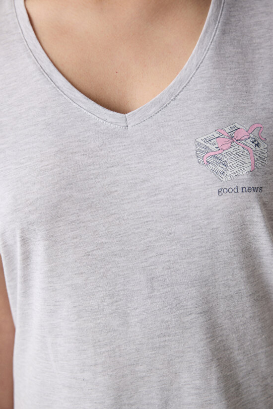 Good News Pantolon Pijama Takımı - 3