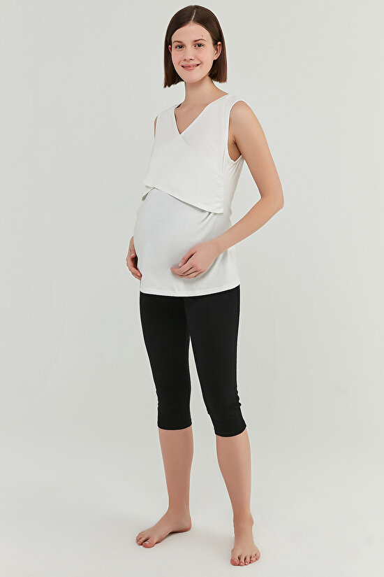 Beyaz Mama White Envelope NS Tişört - 6