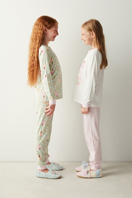 Girls Fairytale LS 2 Pack Pyjama Set - 3