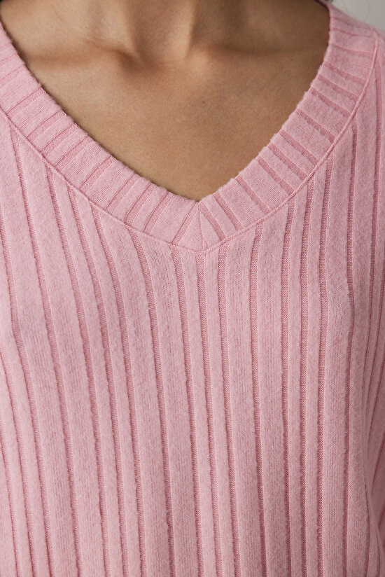 Pembe Cozy Pink Pantolon Pijama Takımı - 4