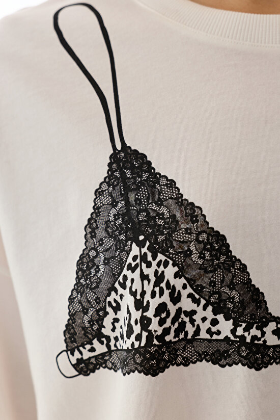 Stylish Tshirt PJ Top - 4