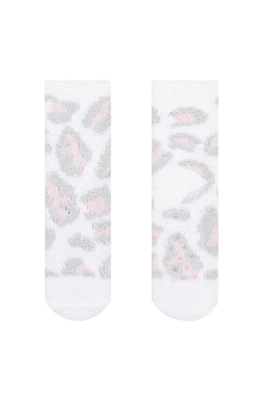 Kız Çocuk Leopard Soket Çorap - 1