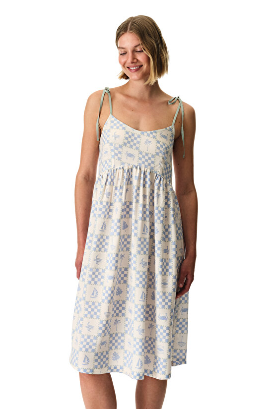 Blue Sun Kissed Nightgown - 1