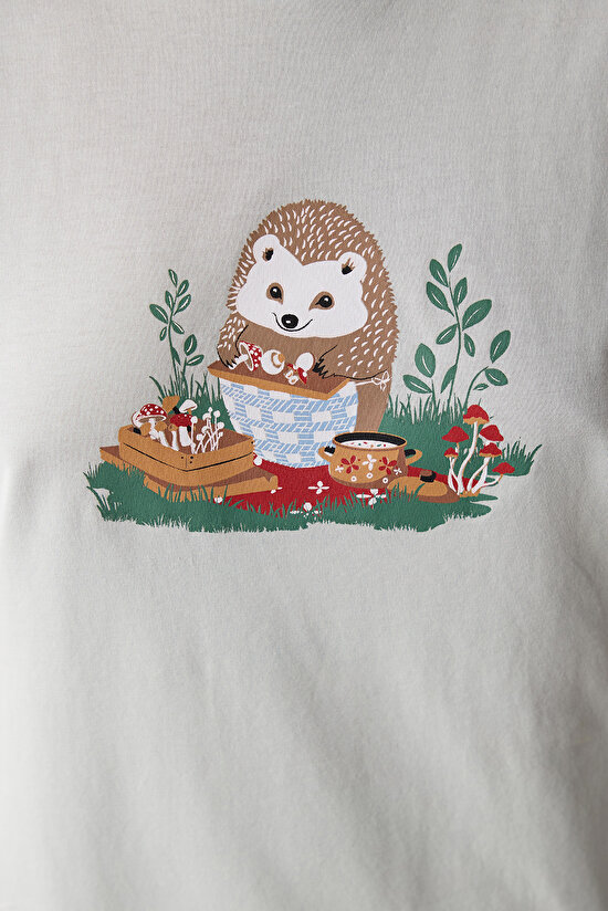 Picnic Time Gül Kurusu Pembe Pantolon Pijama Takımı - 4