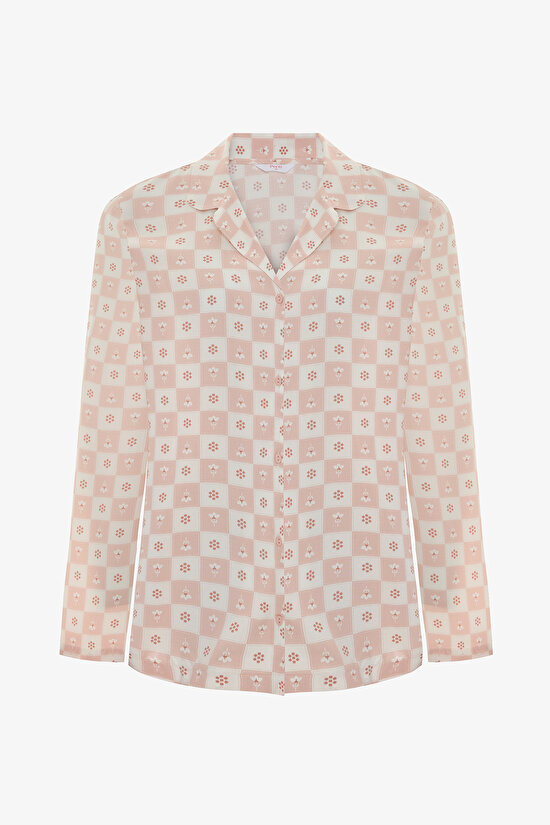 Çok Renkli Soft Garden Pantolon Pijama Takımı - 2