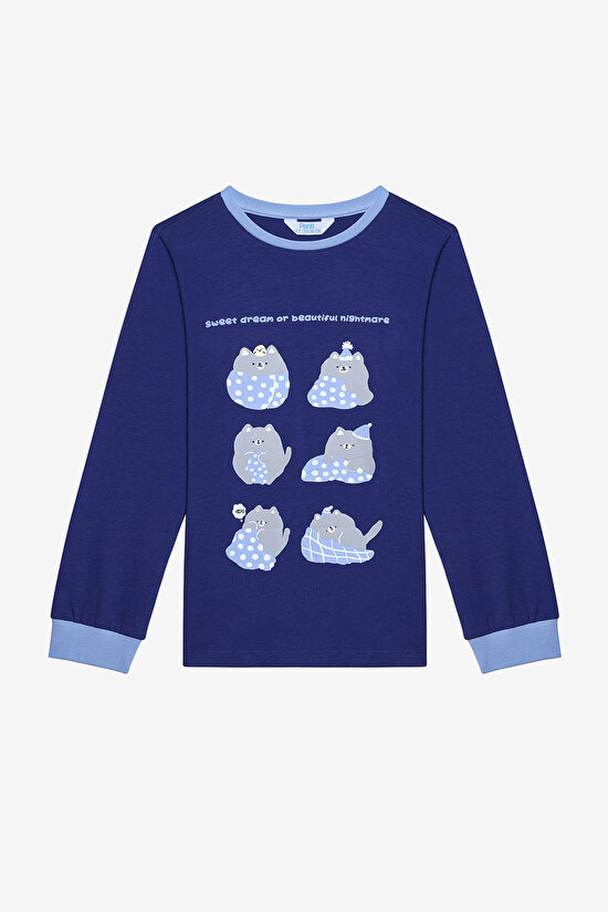 Pamuklu Erkek Bear 2li Çok Renkli ijama Takımı - 3