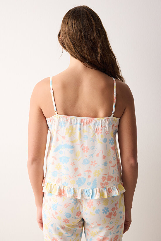 Hannah Chally Multi Colour Cami PJ Top - 6