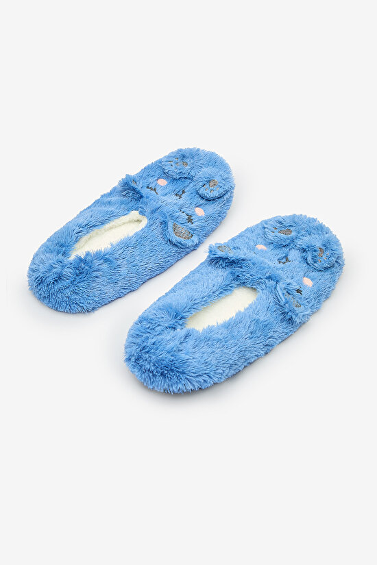 Sleepy Cat Çok Renkli Patik - 4