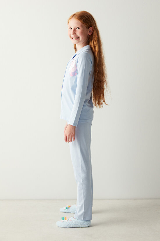 Girls Unicorn Pyjama Set - 3
