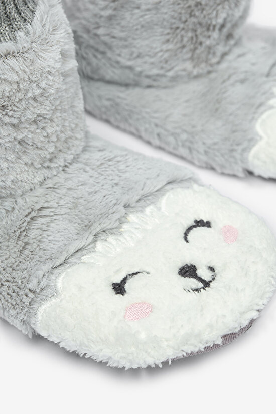 Grey Happy Patik - 3